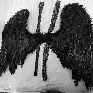 Black Angel Wings